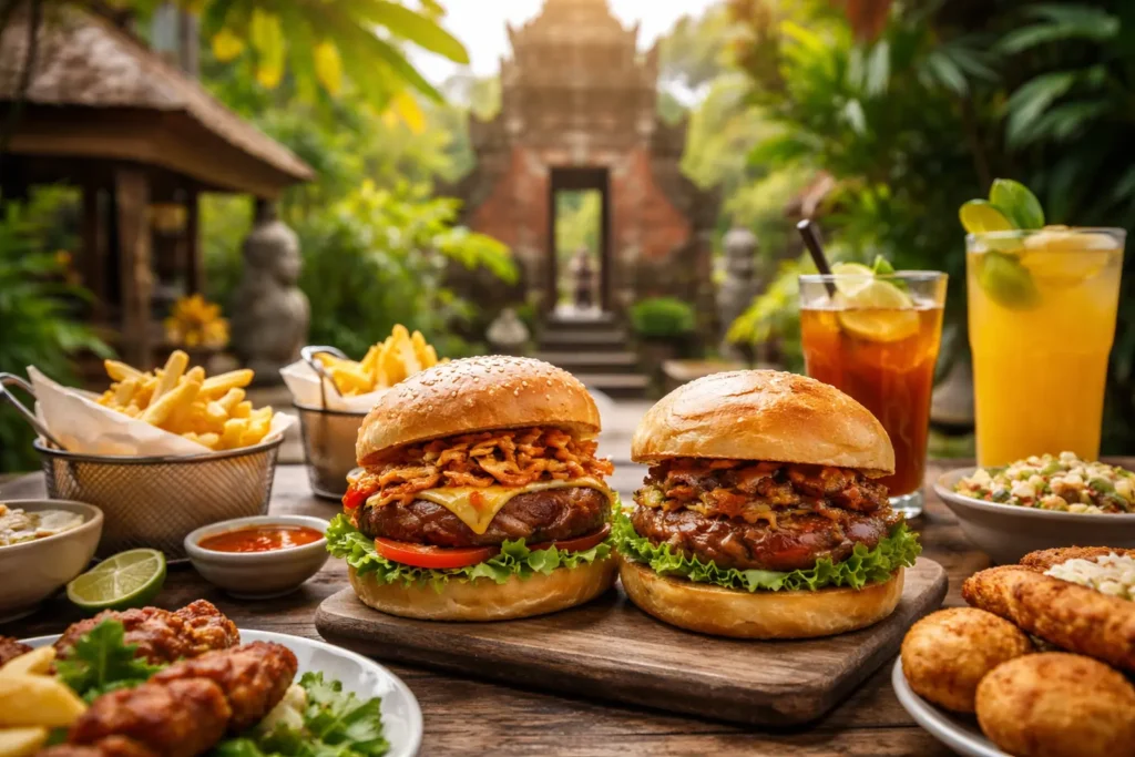halal ubud burger